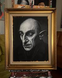 Final Fantasy 14 Inspired Canvas Painting, The Fall of Amaurot