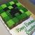 Minecraft Cake Toppers