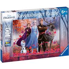 Whether you are a new young fan or a member of the older generation remembering the characters from your childhood, the disney collection always guarantees fun, joy and wonderful. Ravensburger Disney Frozen 2 Magic In The Forest 100 Piece Puzzle Jr Toy Company