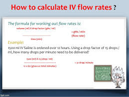 Iv Fluid Drip Rate Chart Bedowntowndaytona Com