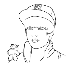 32+ justin bieber coloring pages for printing and coloring. Dibujos De Justin Bieber 122433 Persona Famosa Para Colorear Paginas Imprimibles Gratis