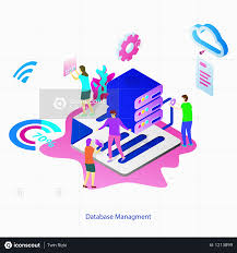 Premium Database Management Illustration Download In Png Vector Format Database Management Business Illustration Illustration