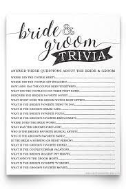 How to throw a stylish bridal shower without spending a lot of money. Bride And Groom Trivia Bridal Shower Game Bridal Shower Etsy Bridal Shower Questions Couple Wedding Shower Fun Bridal Shower Games
