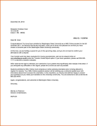 Business Letter Examples For Students Sample Admission Letters Free Format College Acceptance Letter Business Letter Format Business Letter Example