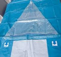OEM Custom Size Cirúrgico Incise Dressing Drape Com Iodo
