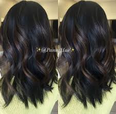 Dark brown hair with black lowlights. Hair Color Dark Chocolate Low Lights 68 Ideas Hair Color Dark Balayage Hair Hair Styles