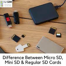 Most of the time, an average card can't handle that fast. Difference Between Micro Sd Mini Sd Regular Sd Cards International Journey Sim