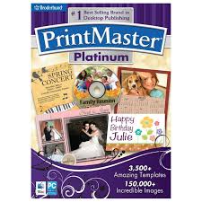 Broderbund PrintMaster Platinum 2013