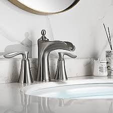 Since we were eager to get rid of. Vinnova 103123 Baf Bg Ukiah Two Handle 8 Inch Widespread Bathroom Faucet Brushed Gold