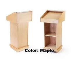 This Wood Lectern Is A Cost Effective Presentation Solution For Any School Or Business In 2020 Lectern Table Top Home Decor