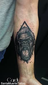 22 Gorilla Tattoos Ideas Gorilla Tattoo Tattoos Gorilla
