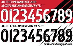 Ultimate fighting championship es la organización líder de artes marciales mixtas en el mundo. Font Football Font Vector Atletico Paranaense 2019 Kit