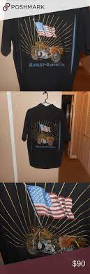 Harley Davidson Patriotic Silk Shirt Mint Silk Shirt Richard Shirts Casual Button Down Shirts