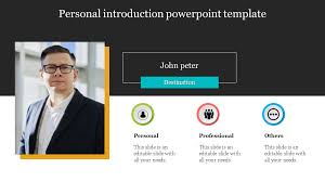 Text 1 text 2 text 3 text 4. Picture Space Personal Introduction Powerpoint Template