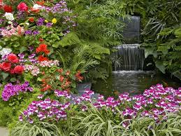 Background taman hd is a 2592×1728 hd wallpaper picture for your desktop, tablet or smartphone. 30 Summer Flower Garden Wallpaper On Wallpapersafari