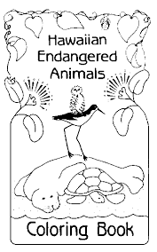 Many animals, like the bald eagle and the american alligator. Education Hawaiian Endangered Animals Coloring Book