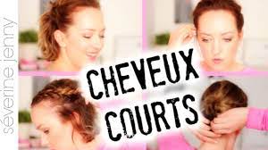 Coiffures cheveux courts rapides coiffure simple cheveux courts Coiffure Cheveux Courts Idees Faciles Pour Tous Les Jours Youtube