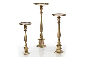 Accent Decor Sculpture Stand 14 25 X 39 25 Sculpture Stand Gold Candle Sticks Gold Vases