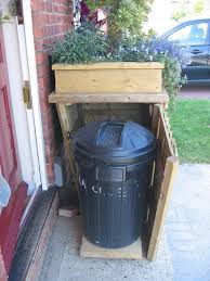 Mulltonnenbox Mit Blumenkasten Ausstatten Mulltonnen Verstecken Mulltonnenbox Selber Bauen Mulleimer Ideen