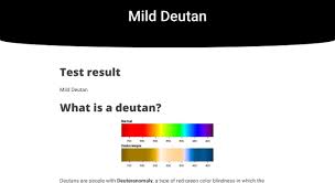 Use the color blind web page filter tool now. Mild Deutan Iristech