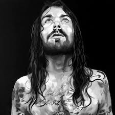 Simon Neil Fine Art Print (biffy Clyro, Scotland, Music, Opposites, A  Celebration of Endings, Art, Portrait, Icons, Black & White, Tattoos)