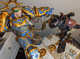 Review Hand Made Objects Gaming Legends Guilliman Vs Chaos Space Marine Diorama Goonhammer