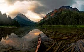 Nature 4k pc full hd. Sunrise Jasper Mountain Lake In The Canadian Rockies 4k Ultra Hd Wallpapers For High Resolution Computer And Lapto Wallpapers13 Com