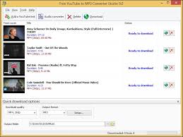 Download mp3 files from youtube videos and save them on your computer. Free Youtube To Mp3 Converter Studio 8 4 Download Free