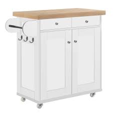 portable kitchen island trolly cart