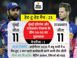 Mi vs rr last 5 encounters. Mi Vs Rr Head To Head Record Predicted Playing Dream11 Ipl Match Preview Update Mumbai Indians V Rajasthan Royals Ipl Latest News Rajasthan Royals Have Not Lost A