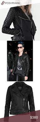 All Saints Walker Leather Biker Jacket Leather Biker Jacket Biker Jacket Jackets