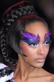 Love The Bird Look Fashion Show Makeup Runway Makeup Fashion Makeup