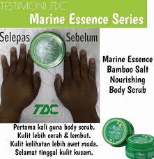 Kulit lebih gebu & bersih. Scrub Badan Berkhasiat Garam Buluh Marine Essence Photos Facebook