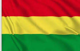 The used colors in the flag are red, green, yellow. Bolivia Flag
