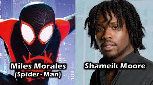 Into the spiderverse captures the essence of miles morales and how he deals with gaining new powers. Characters And Voice Actors Spider Man Into The Spider Verse Youtube