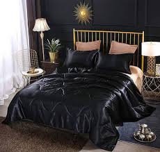 Which is the best comforter set to buy? Home Garden 5 Pc Satin Silky Bedding Comforter Duvet Cover Set Home Decor Sheets