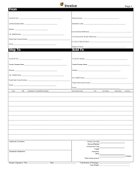 Ups Commercial Invoice Template Word Excel Pdf Free Download Free Pdf Books