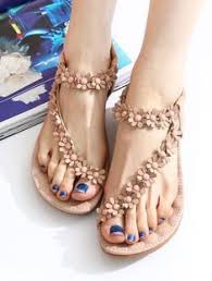 Camfosy leather sandals for women, summer flat sandals vintage handmade flower pattern low wedge platform shoes beach non slip slippers. 22 Sandals With Flowers Ideas Sandals Me Too Shoes Cute Shoes