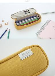 Caja De Lapiz De Algodon 6colores Estuche De Pluma Bolsa Etsy Pen Case Pen Pouch School Pencil Case