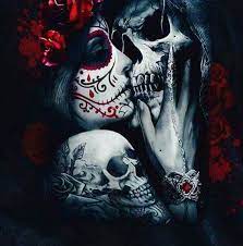 Check spelling or type a new query. Pin By Lisseth On Death Skulls Dark Sinister Things I Love Skull Girl Tattoo Sugar Skull Tattoos Skull Art