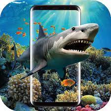 512 x 250 jpeg 27 кб. 3d Shark In The Ocean Live Wallpaper Apps On Google Play