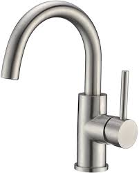 4.6 out of 5 stars 2,016. Crea Bar Sink Faucet Bathroom Kitchen Faucet Brushed Nickel Single Hole Stainless Steel Delta Pre Wet Small Mini Restroom Bath Utility Marine Faucet Farmhouse Vanity Lavatory Faucets Outdoor Amazon Com
