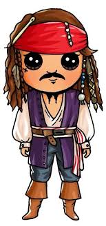 Jack Sparrow Cute Kawaii Drawings Cute Drawings Kawaii Disney