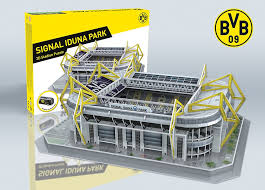 Wie cool ist das, dass ihr die borussia dortmund jetzt prominent auf euren schultern tragen könnt? Signal Iduna Park Del Bv Borussia Dortmund Nanostad Puzzle 3d Youtube
