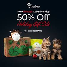 Black Friday Gifts From Santa Paws On Sale Now Through Cyber Monday 50 Off All Holiday Gift Sets Use Promo Code Holida Pawtree Holiday Gift Sets Santa Paws