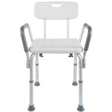 Shower Chair For Elderly With Back And Arms Heavy Duty Bench Adjustable Height Unbranded Shower Chairs For Elderly Shower Chair Lift Chairs