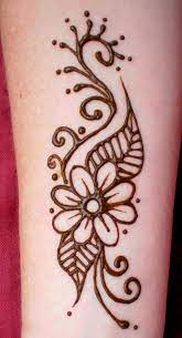 Simple Henna Tattoo Henna Flower Designs Henna Tattoo Designs
