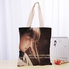 My guests loved the aesthetic!! Hot Izumi Sakai Printed Canvas Tote Bag 30x35cm Cotton Linen Handbag Convenient Shopping Women Handbag Custom Logo Top Handle Bags Aliexpress