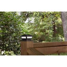 4x4 The Home Depot Hampton Bay Deck Post Lights The Hamptons