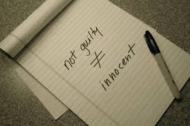 Image result for not guilty